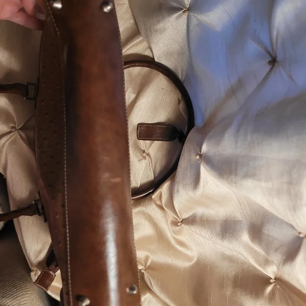 Prada Vintage Ostrich Leather Bag - Picture 4 of 4